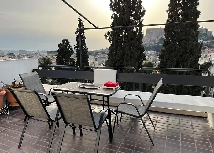 So Athens - Luminous Duplex Apt In Plaka, Acropolis Views